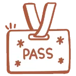 un pass visiteur